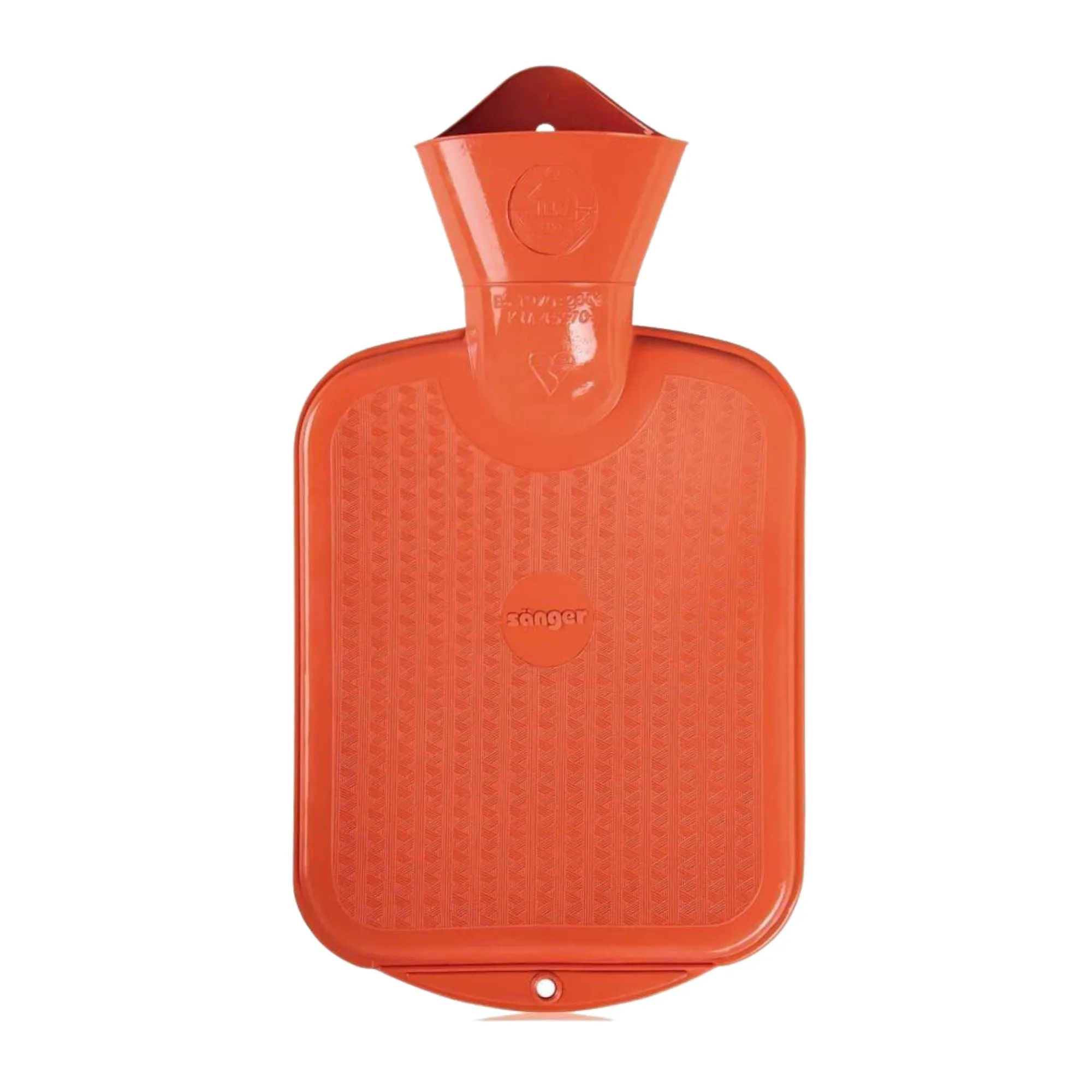 0.8 Litre Orange Sanger Hot Water Bottle