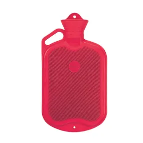 2 Litre Red Sanger Hot Water Bottle with Integrated Handle