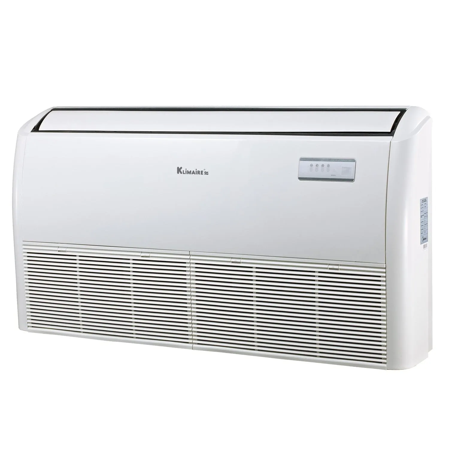 2-Zone Klimaire 21.1 SEER2 Multi Split Floor-ceiling Ceiling Cassette Air Conditioner Heat Pump System 18 24