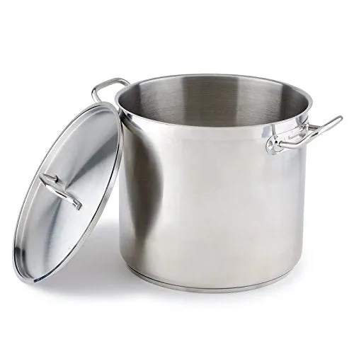 24 QT Tamales Stock Pot With Steamer Rack