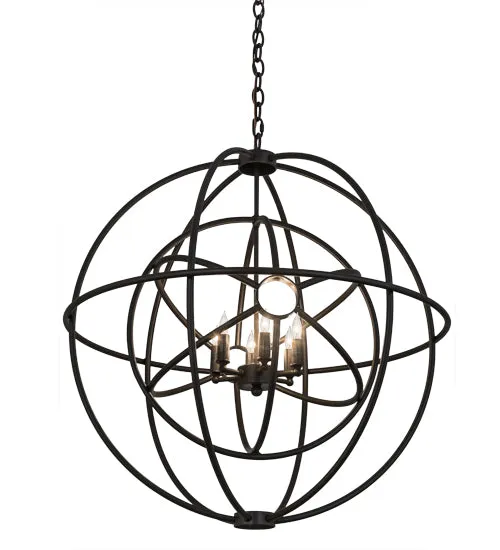 2nd Avenue Atom Enerjisi 48259-834 Chandelier Light - Timeless Bronze