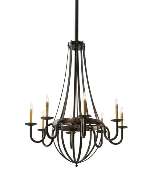 2nd Avenue Barrel Stave 202660-1 Chandelier Light - Oil Rubbed Bronze