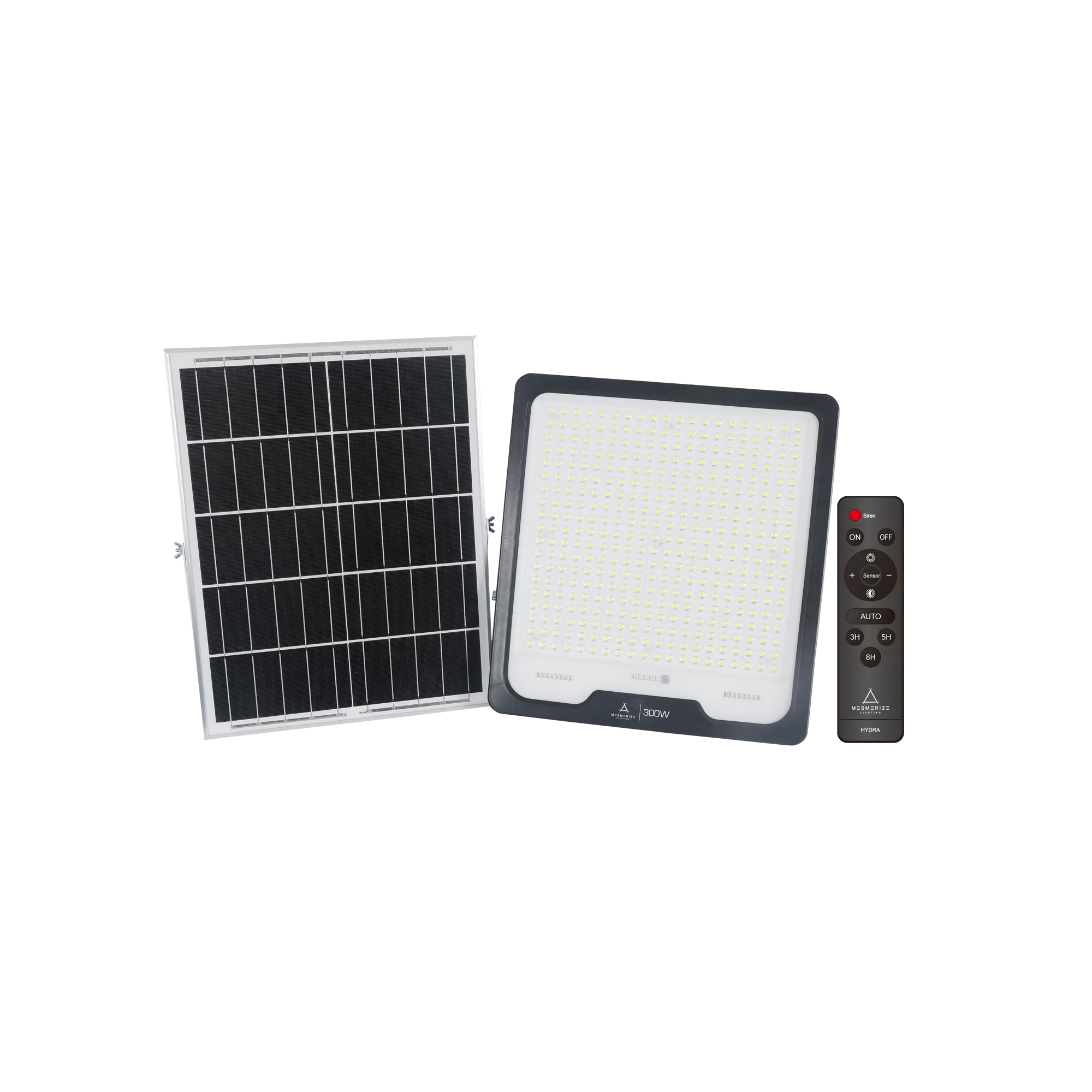 300W Solar Hydra Flood Light with Motion Sensor