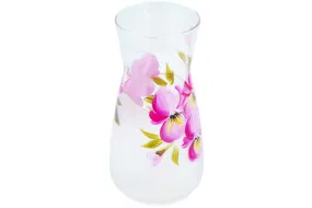 34 oz Carafe - Frosty Pansies