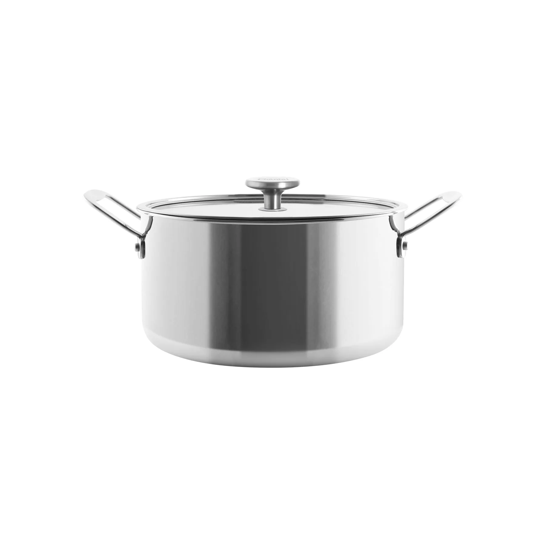 3.Clad 7 Qt. Stockpot & Steamer