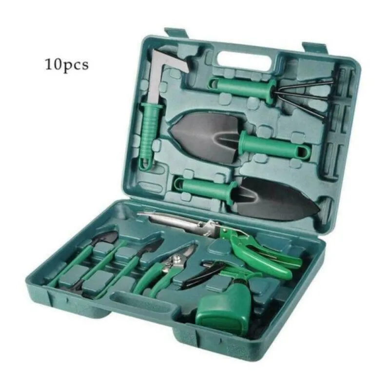 5/10Pcs. Garden Tool Set with Case