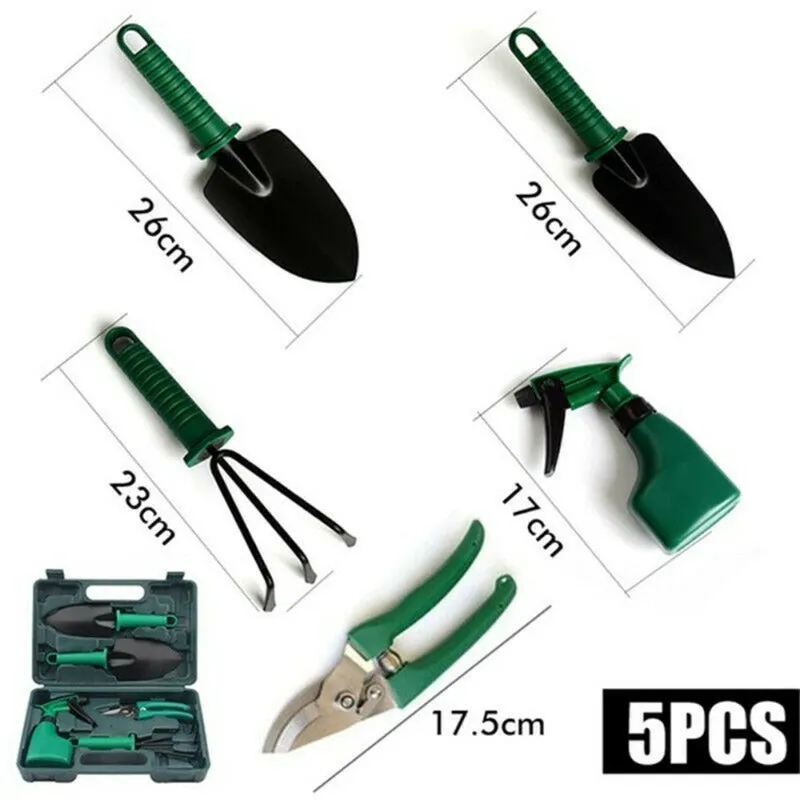 5/10Pcs. Garden Tool Set with Case