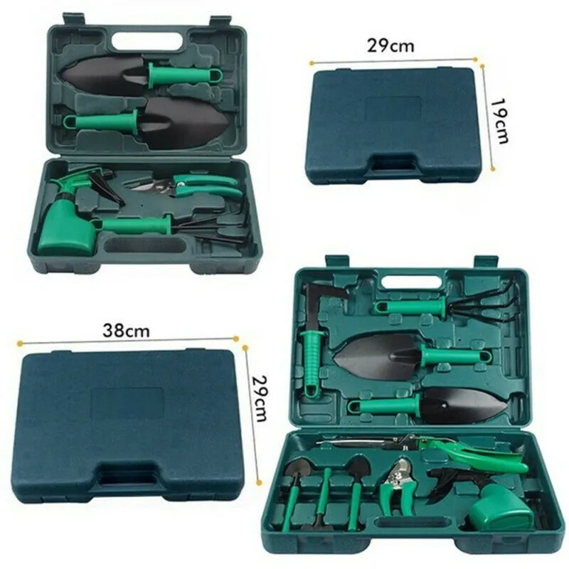 5/10Pcs. Garden Tool Set with Case