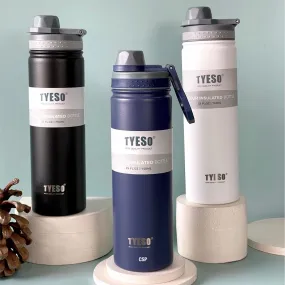 750ml Tyeso - Insulated Vacuum Steel Bottle (Hot/Cold)