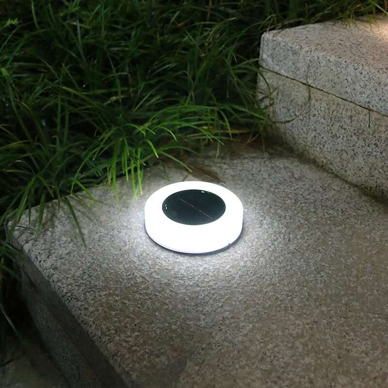 8 LED Solar Lawn Yard Led Night Light Solar Power Buried Lights Garden Outdoor PathWay Floor Under Ground Stairs Decking Light