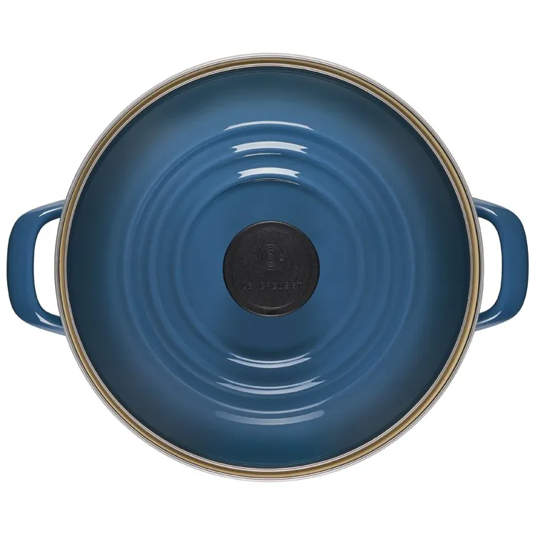 8-Quart Enamel On Steel Stockpot - Deep Teal