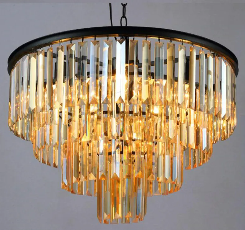 Ajax Quinate Multi-Tier Crystal Chandelier