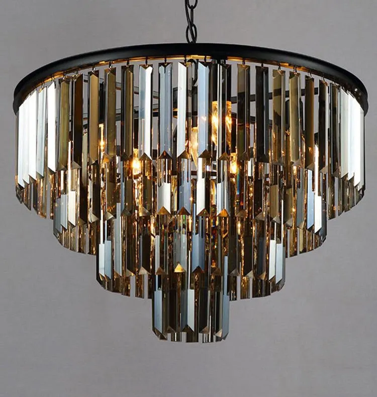 Ajax Quinate Multi-Tier Crystal Chandelier