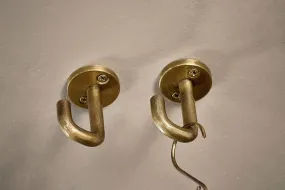 Aniko Iron Ceiling Hook - Brass (Set of 2)