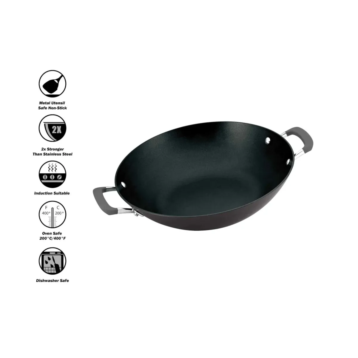 Anolon Endurance  Nonstick Induction Wok 36cm