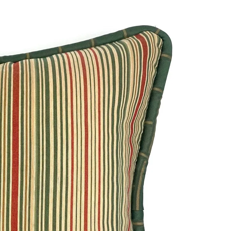 Aruba Cabana Striped Throw Pillow Cover 18x18