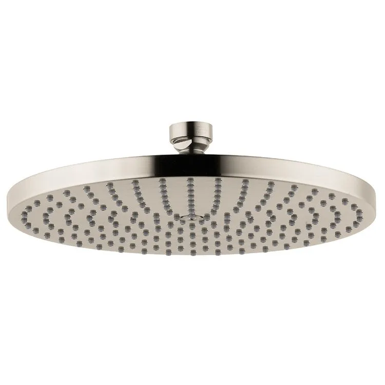 AXOR Uno Downpour 240 Ceiling Mount Single-Function Shower Head