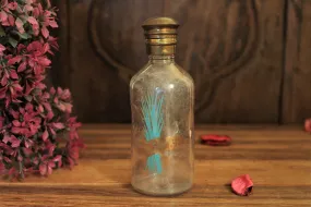 Beautiful Designer Glass Bottle Size- 4.5 x 4.5 x 12 cm