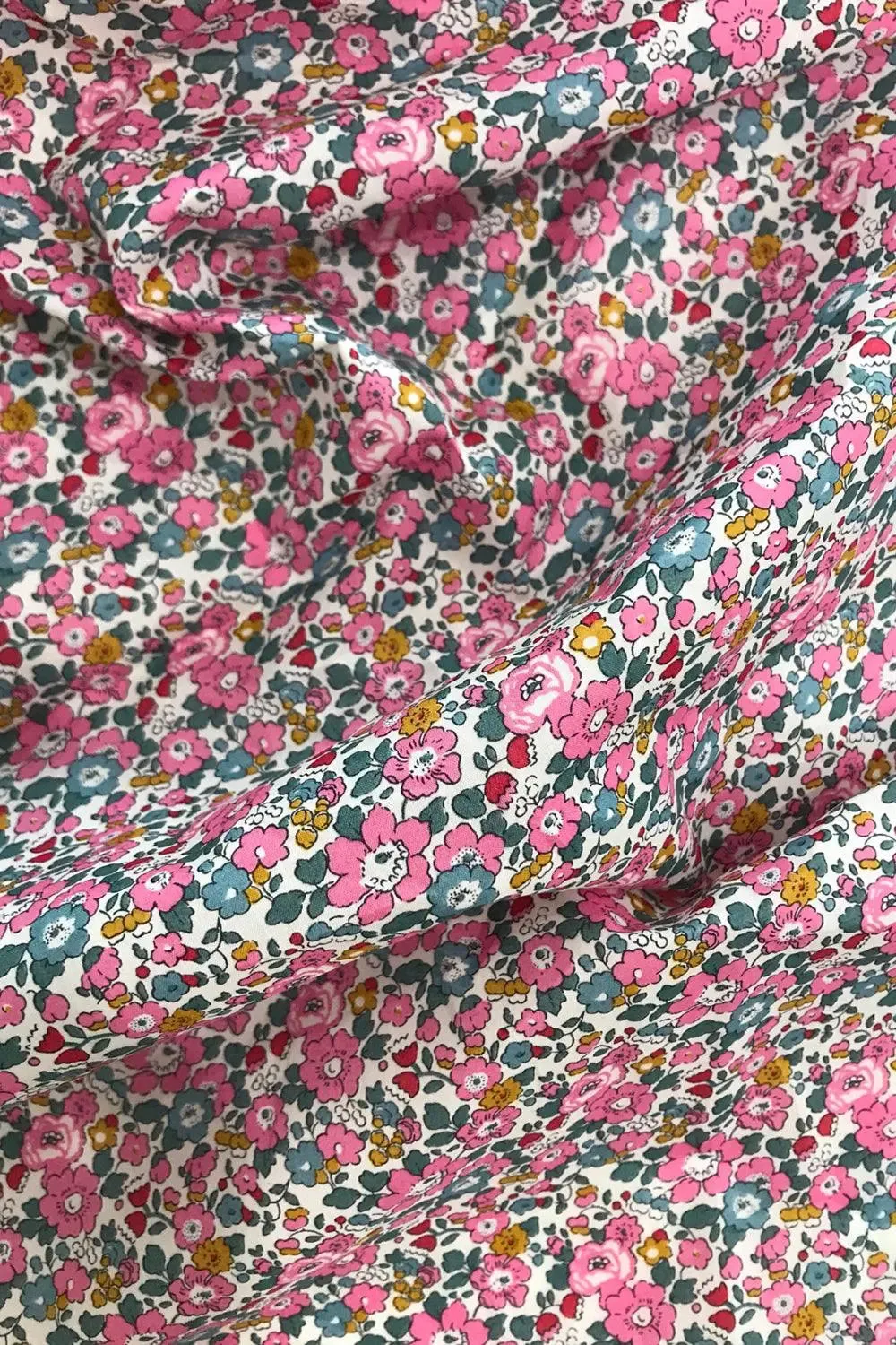 Bedding Made With Liberty Fabric BETSY ANN PINK