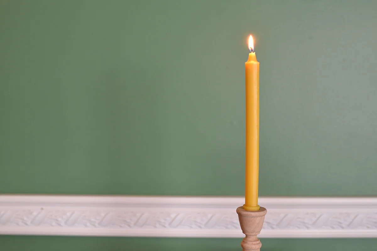 Beeswax Candles | 9" Tapers