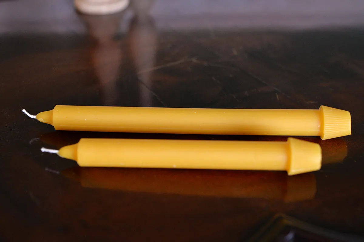 Beeswax Candles | 9" Tapers