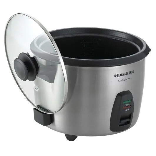 Black and Decker 20 Cup Rice Cooker RC620SS 110v