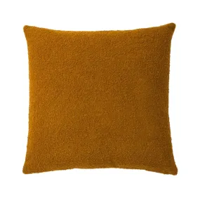 Bouclette Ocre Decorative Pillow by Yves Delorme