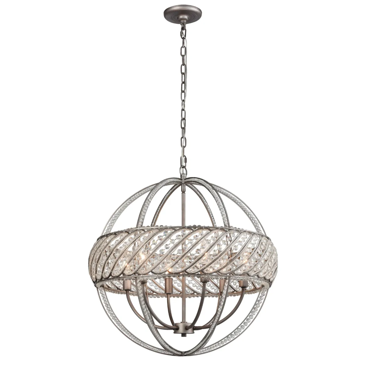 BRADINGTON 23'' WIDE 6-LIGHT CHANDELIER