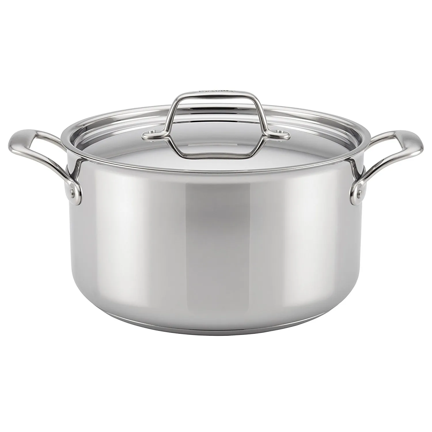 Breville Thermal Proâ® Clad Stainless Steel 8-Quart Covered Stockpot