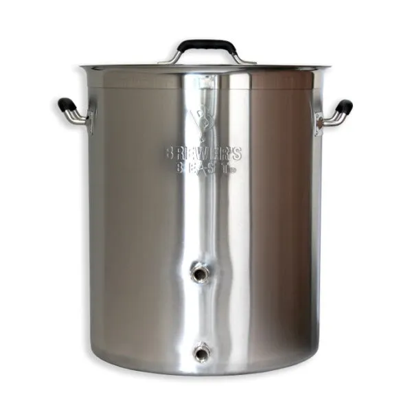 Brewer's BEAST 16 Gallon Heavy Duty Brewing Kettle w/ Dual Ports