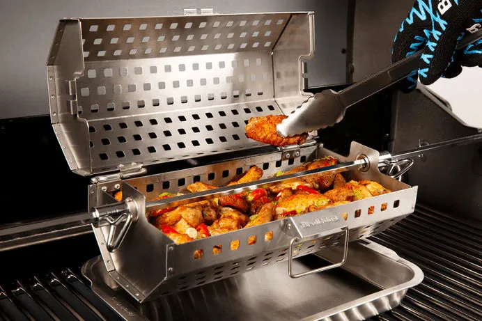 Broil King 64875 Rotisserie Tumble Basket - Stainless Steel