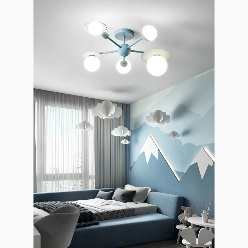 Cadelbosco di Sopra | Colorful Ceiling Lights for Children's Bedroom