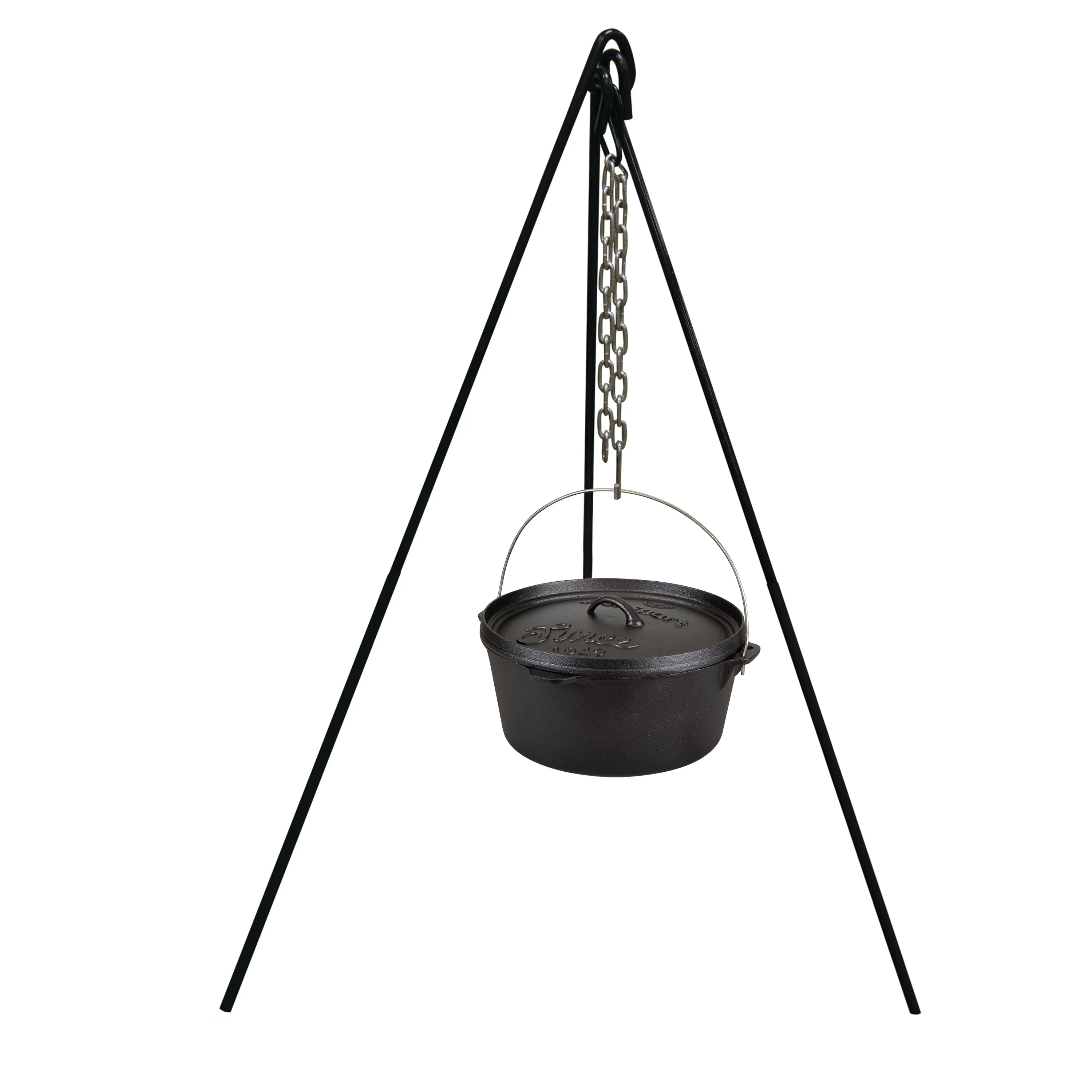 Camp Fire Tripod - Heavy Duty Steel