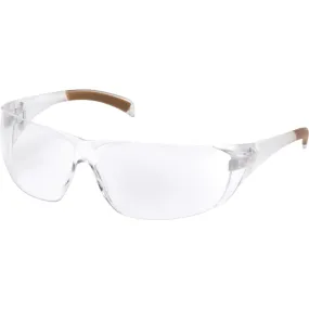 Carhartt Billings Clear Temple Safety Glasses with Clear Lenses