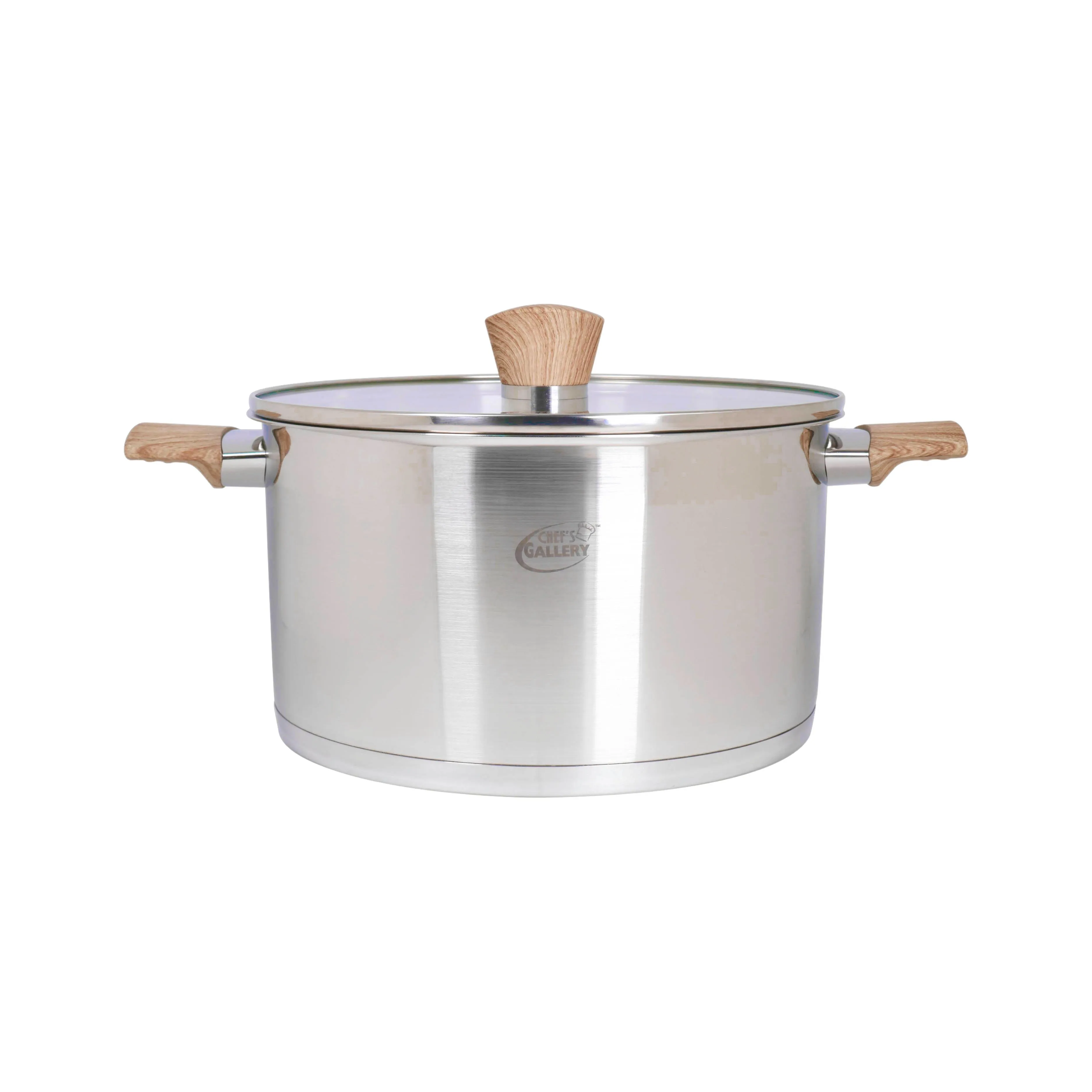 Chef's Gallery Stainless Saucepan