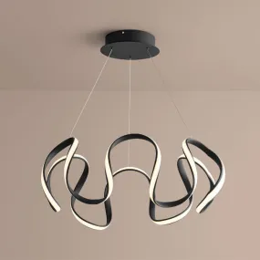 Cirro 28" Chandelier - Black