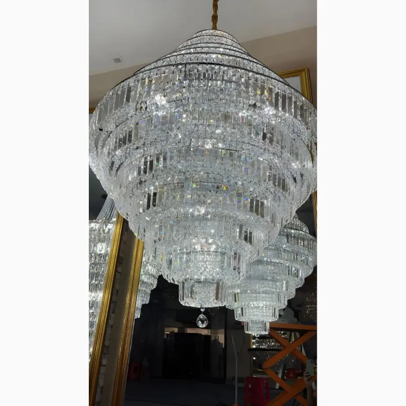 Coaraze | Gorgeous French Empire Crystal Led Chandelier