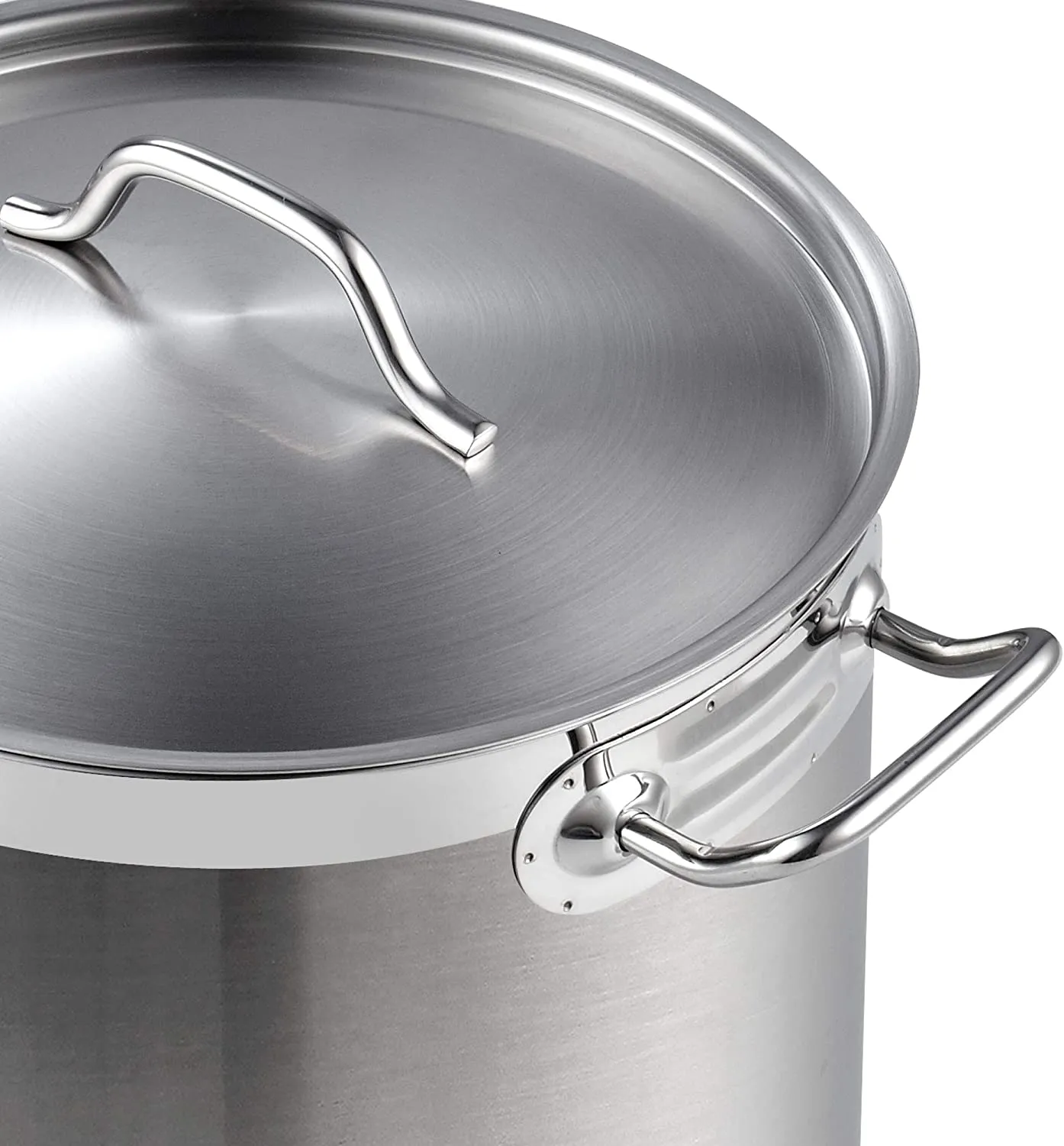 Cooks Standard Stockpots Stainless Steel, 11 Quart Professional Grade Stock Pot with Lid, Silver