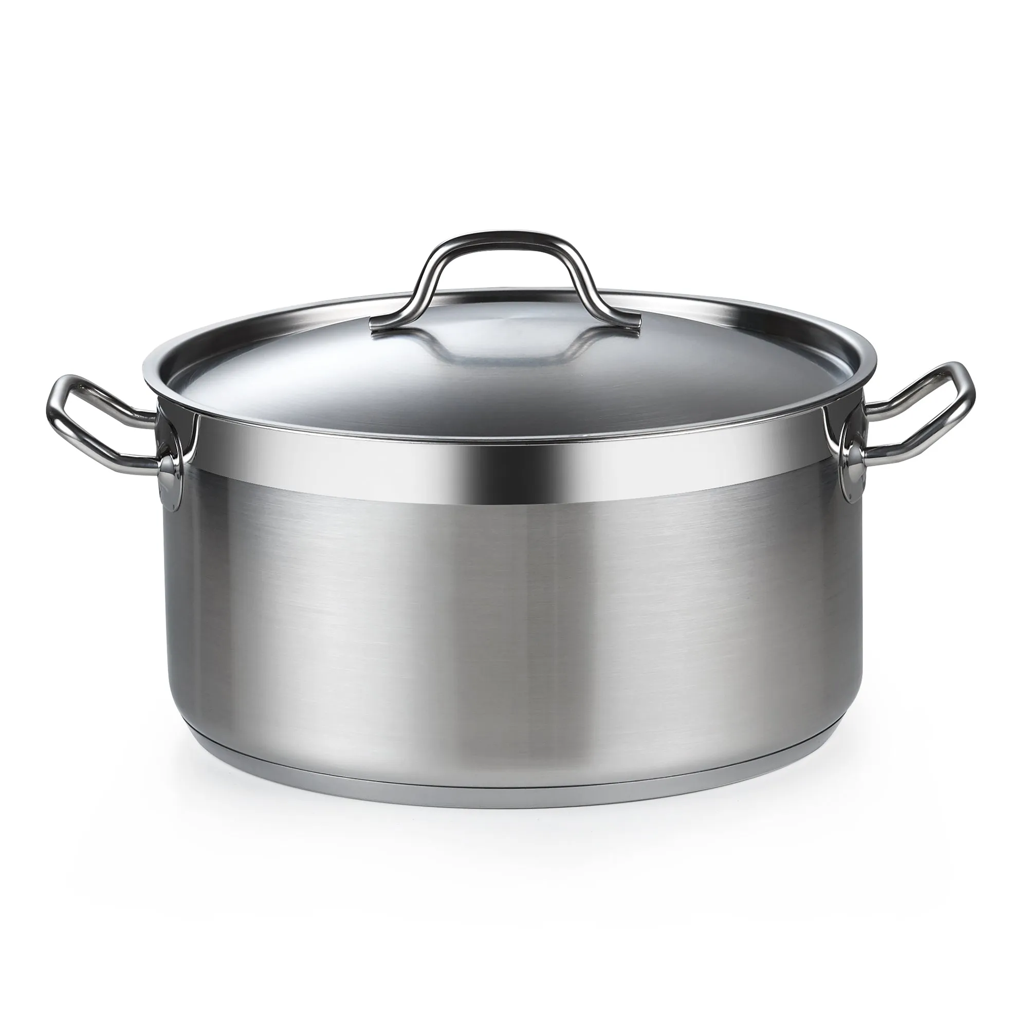 Cooks Standard Stockpots Stainless Steel, 11 Quart Professional Grade Stock Pot with Lid, Silver