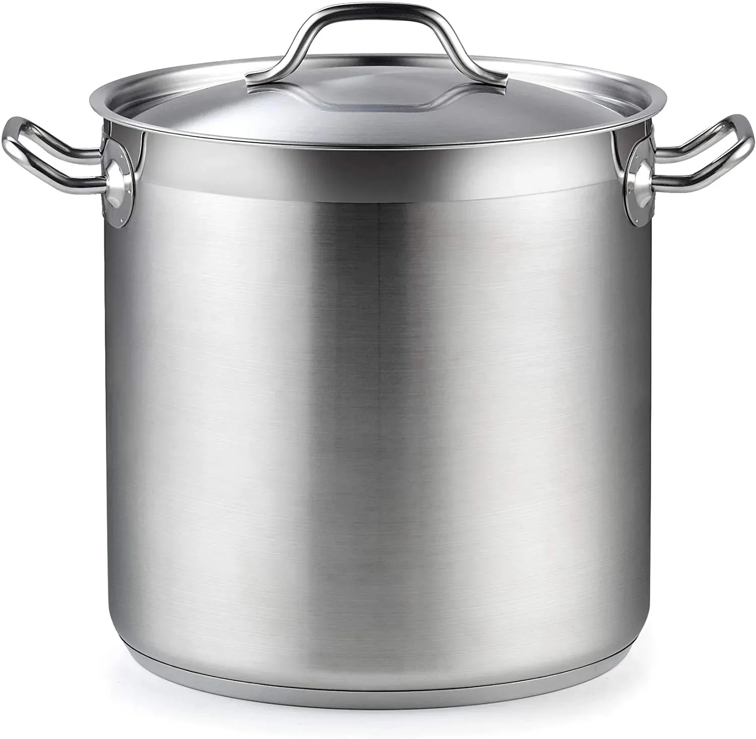 Cooks Standard Stockpots Stainless Steel, 8 Quart Professional Grade Stock Pot with Lid, Silver