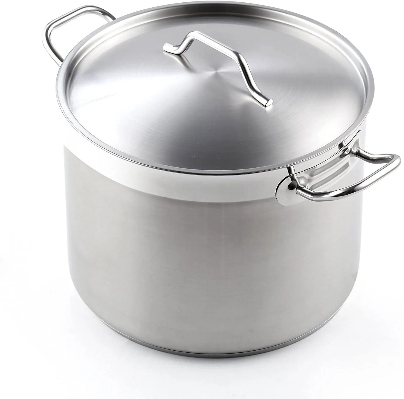 Cooks Standard Stockpots Stainless Steel, 8 Quart Professional Grade Stock Pot with Lid, Silver