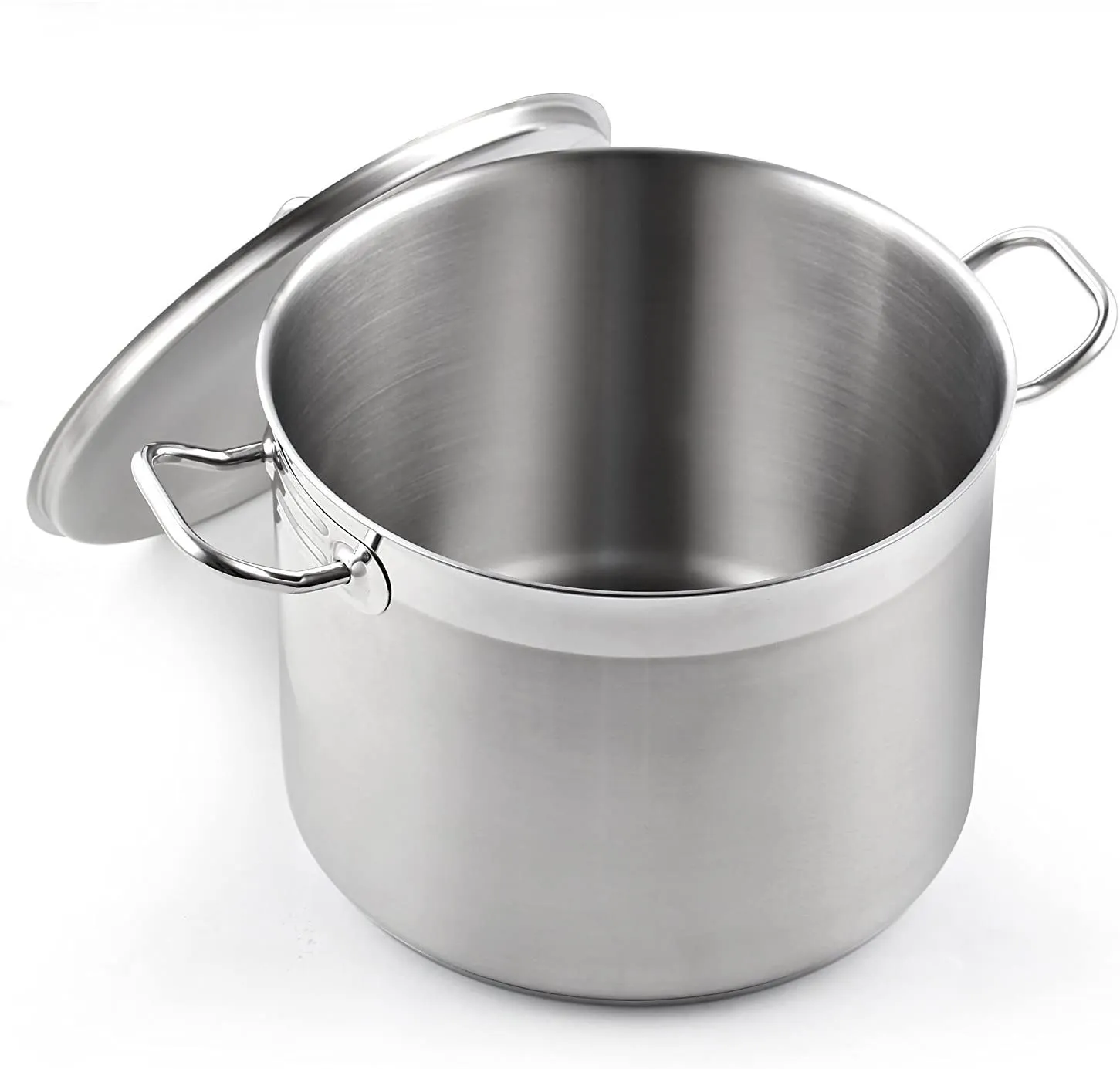 Cooks Standard Stockpots Stainless Steel, 8 Quart Professional Grade Stock Pot with Lid, Silver