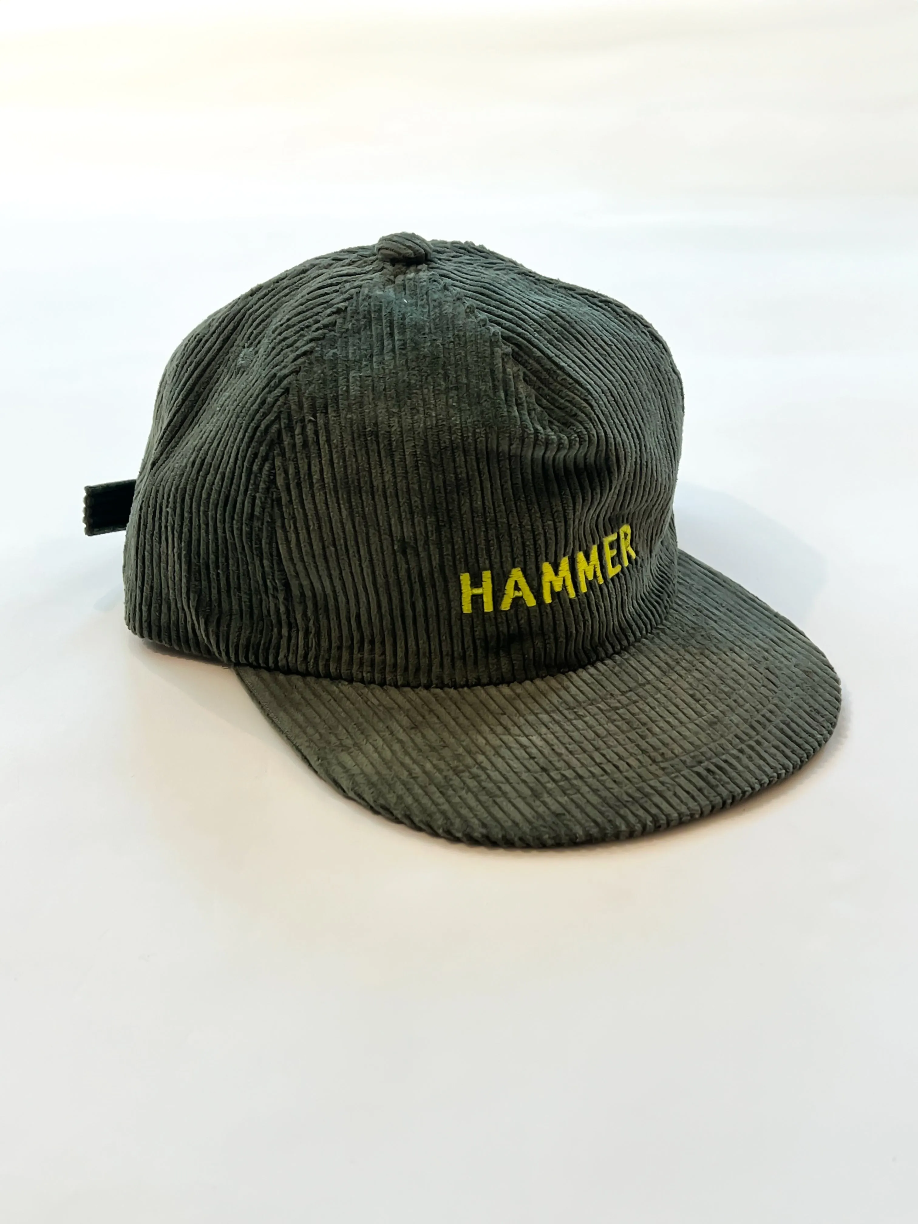 Corduroy Slate Cactus Green Hammer Hat