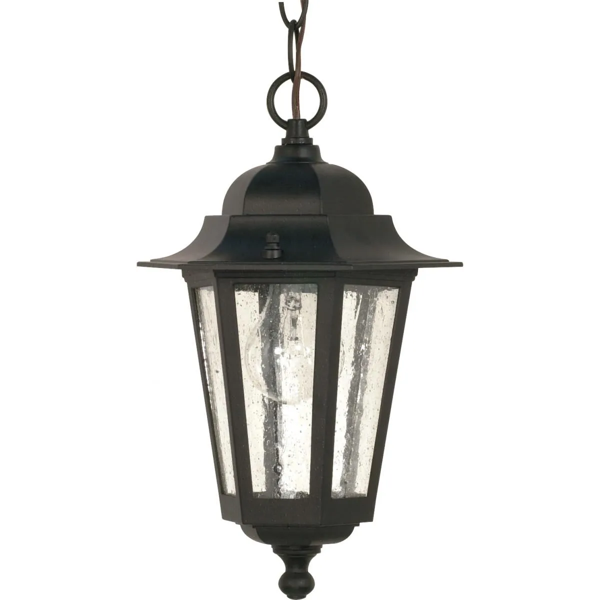 Cornerstone 13 In. Outdoor Hanging Lantern Black finish