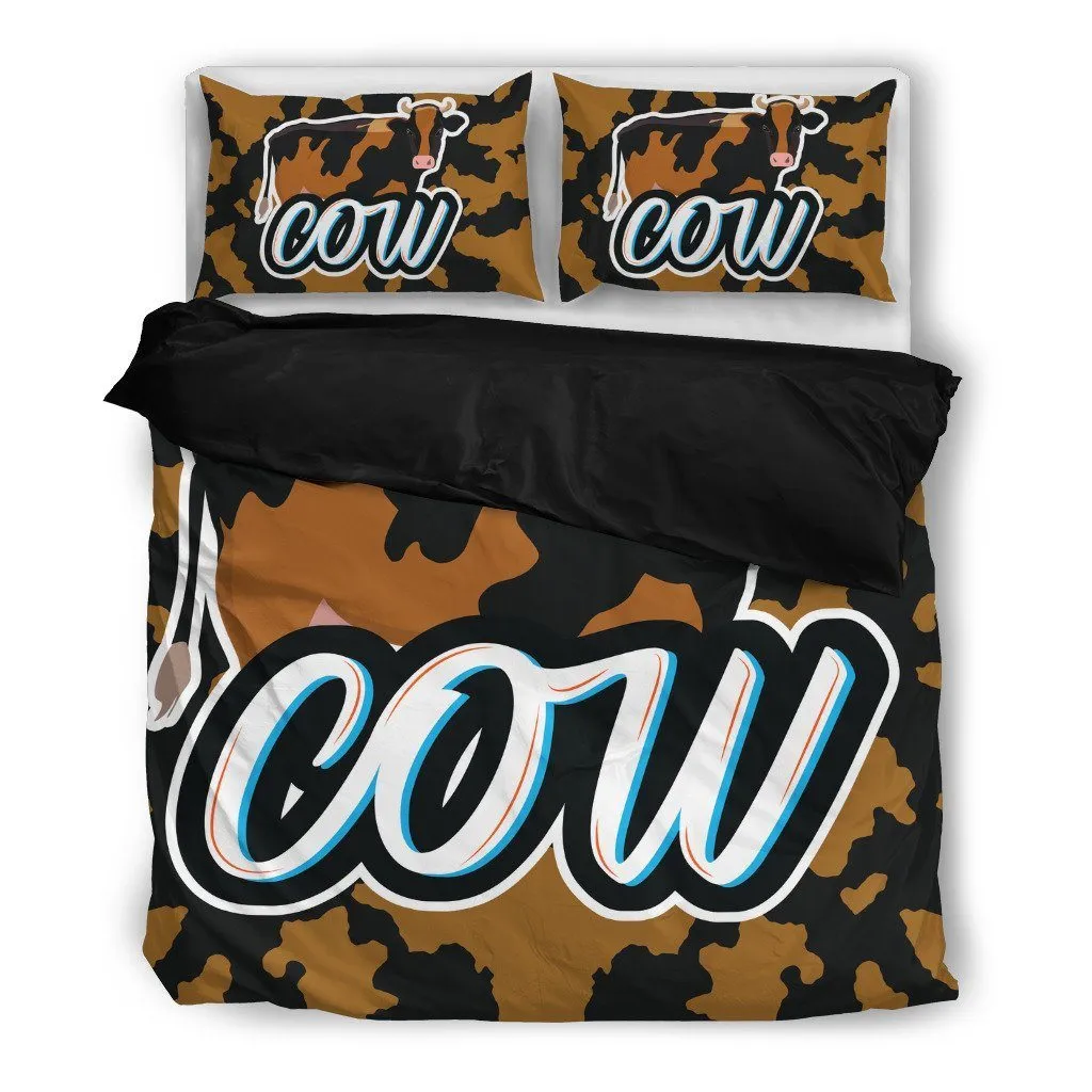 Cow Bedding Set