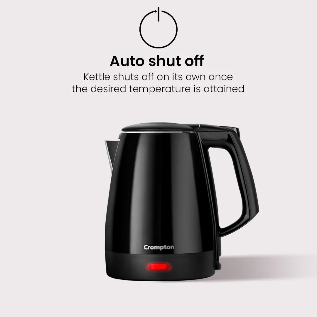 Crompton ActivHot Cool Touch Electric Kettle | 1.2 Litres