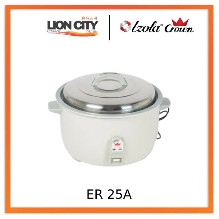 Crown ER 25A 4 Litre Electric Rice Cooker