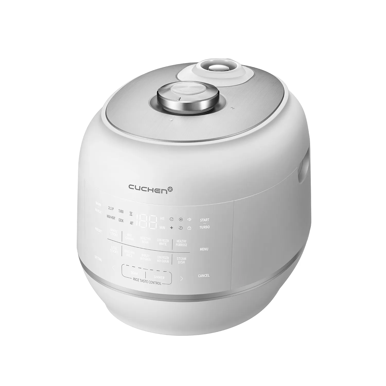 Cuchen 121°C IH Pressure Rice Cooker 6 Cup CRT-RPK0670WUS