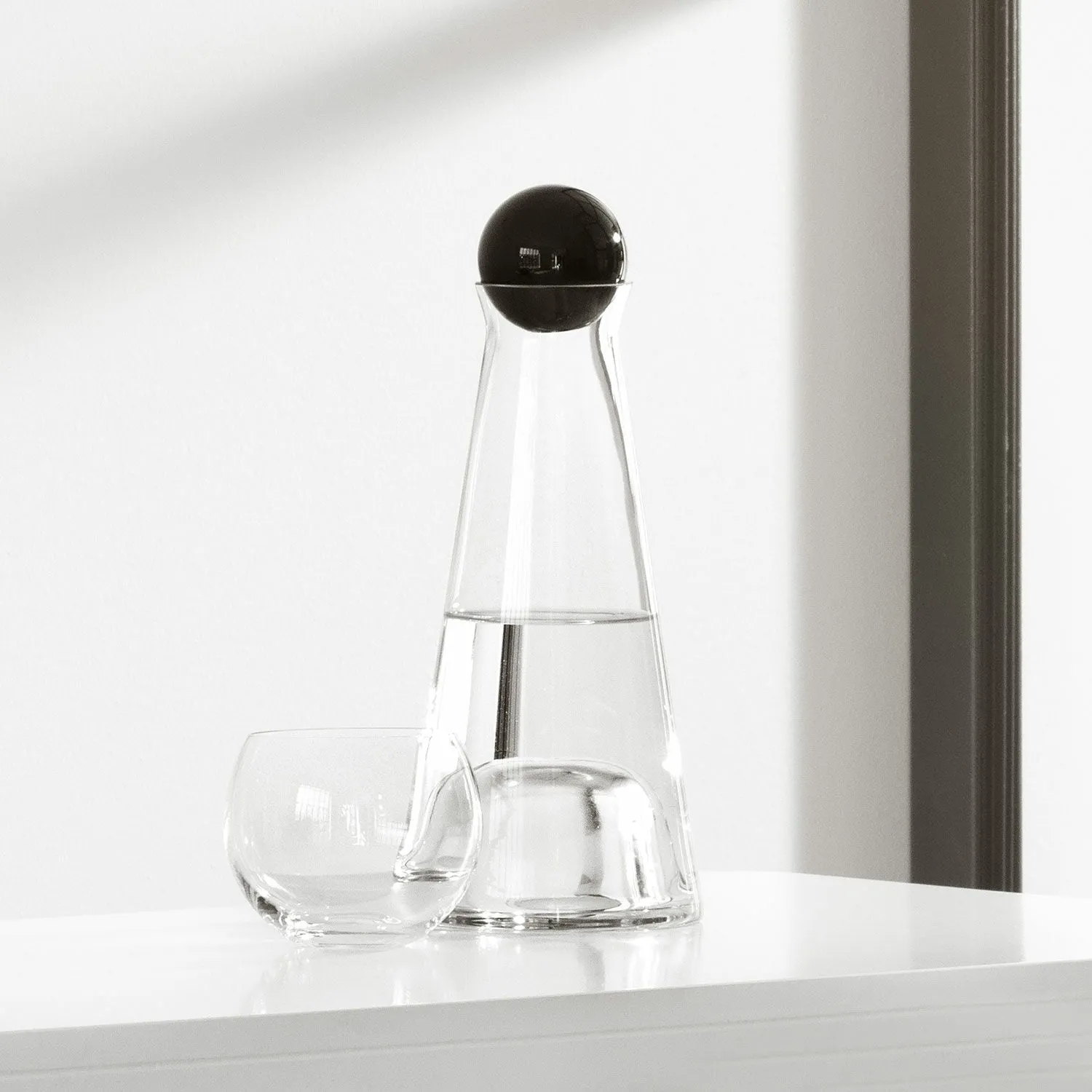 design house stockholm | fia carafe | black