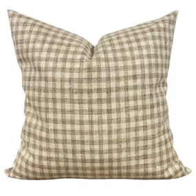 Designer Campbell Checkered Pillow Cover